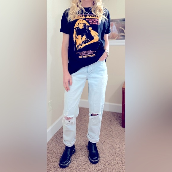Tops - Janis Joplin Thrifted Tee
